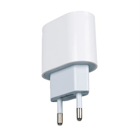 Weko Wk-26524 Beyaz Pd 20 Watt Iphone Type-C Hızlı Şarj Başlığı