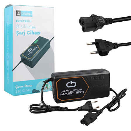 Powermaster PM-31122 36 Volt 20 Amper Elektrikli Bisiklet Şarj Cihazı