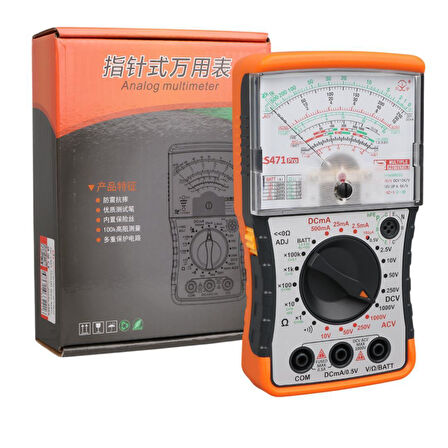 Powermaster PM-4965 Analog Multimetre Ölçü Aleti