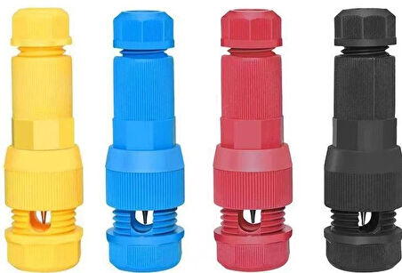 PowerMaster PM-25898 Su Geçirmez 1 Pin Konnektör Karışık Renk