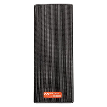 Magicvoice MV-26  2x7,5 Cm 50W 3 Yollu Siyah Sütun Hat Trafolu Hoparlör 2'li Takım
