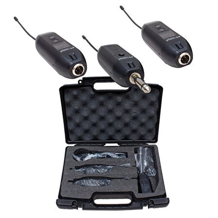 Magicvoice Mv-19596 UHF Yaka Tipi Enstrüman Dörtlü Mikrofon Set
