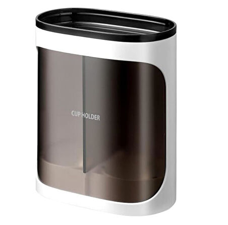 Sunup SN-27108 Kendinden Yapışkanlı Çiftli Plastik - Karton Bardak Dispenseri