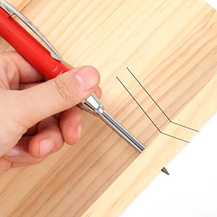 Sunup SN-27134 Marangoz Derin Dip Konum Delik İşaretleme Kurşun Kalemi