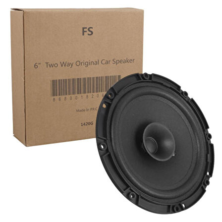 Fullsound K-1420G 16 Cm 6'' Orjinal Tip 200 Watt Citroen Peugeot Uyumlu Tekli Araç Kapı Hoparlörü