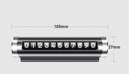 Çevirmeli Ayarlı Torpido Üstü Silindir Numaratör