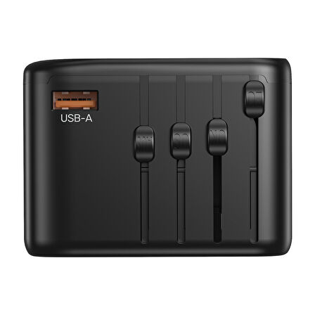 Unitek 65W Universal Travel Adaptör (P1122ABK01)