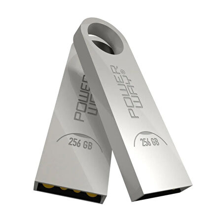Powerway 256GB Metal Flash Bellek 2.0 USB Bellek