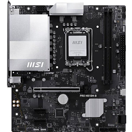 MSI H810M-B PRO DDR5 HDMI/DP 1851P ANAKART