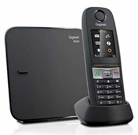 GIGASET E630 DECT TELEFON, 200'lük Rehber