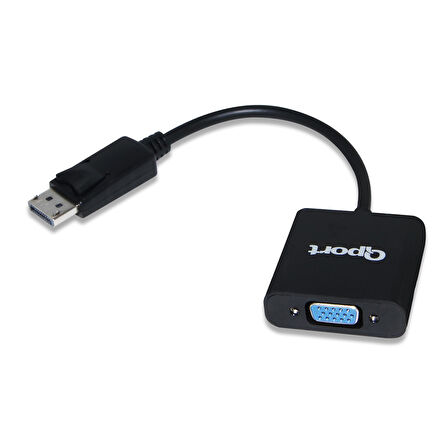 Qport Q-DP-VGA DP(E)=VGA (E )çevirici