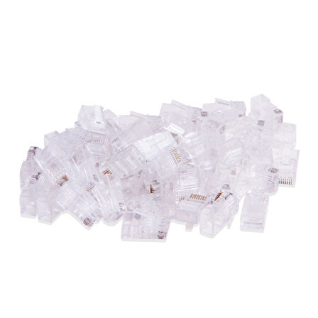 Qport Q-J650 CAT6 RJ-45 50'lik konnektör