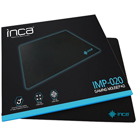 Inca IMP-020 270x350x3mm Oyuncu mouse pad,siyah
