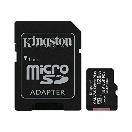 Kingston 128Gb Micro Sdhc Canvas CL10 SDCS2/128GB