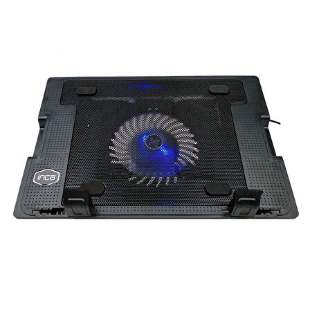 Inca INC-343FXS Fanlı notebook siyah soğutucu stan