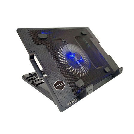 Inca INC-343FXS Fanlı notebook siyah soğutucu stan