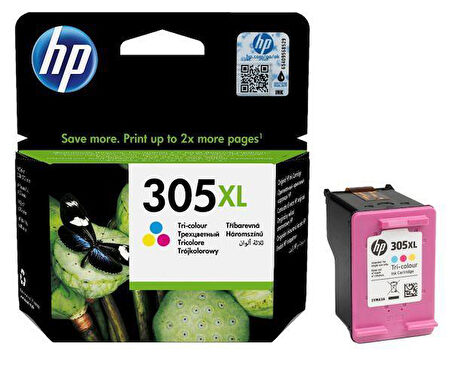 HP 3YM63AE (305XL) CMY RENKLİ MUREKKEP KARTUSU