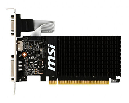 Msi 2Gb GT710 2GD3H Lp 64Bit Ddr3 Hdmi+Dvi+Vga
