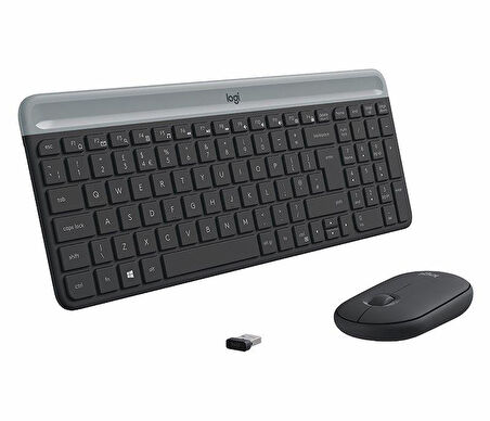 Logitech 920-009435  MK470 Kablosuz siyah set