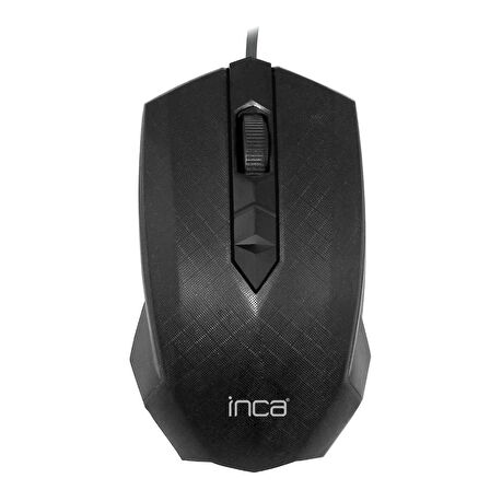 Inca IM-119 USB Kablolu optik mouse,siyah