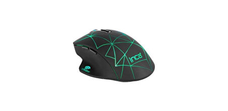 Inca IWM-051T Kablosuz şarjlı sessiz mouse,siyah