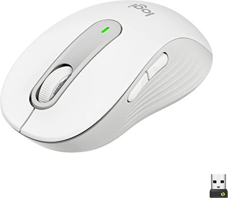 Logitech 910-006255 M650 Kablosuz beyaz mouse