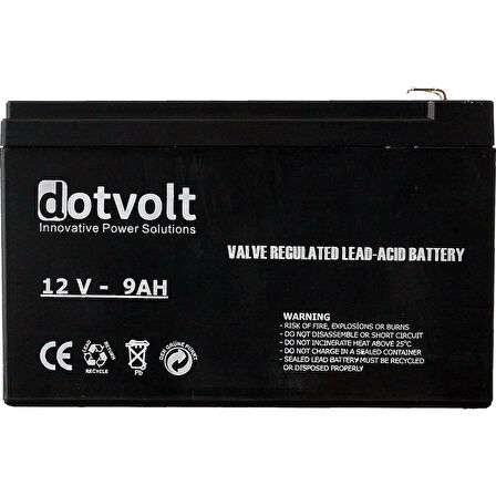 Dotvolt 12v 9Ah Ups Akü