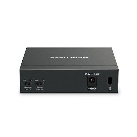 TP Mercusys MS105GP 5'li 4'üPoE Gigabit switch