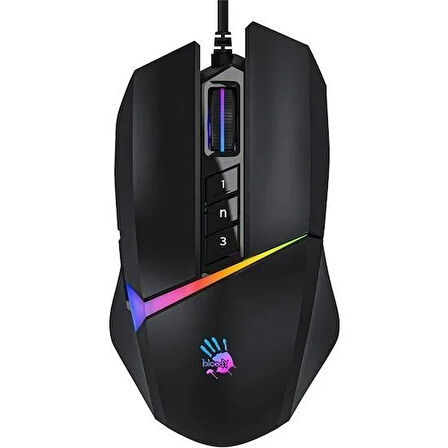 A4 Tech Bloody W60 MAX USB siyah RGB  10KCPI mouse