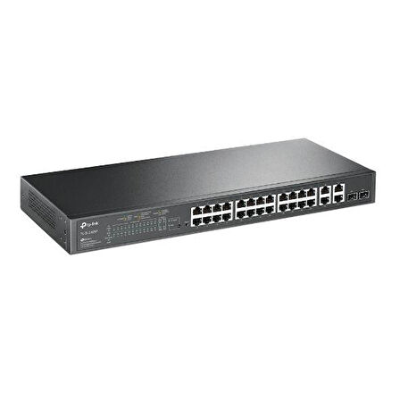 Omada PRJ SL2428P 24FE 250W yönetilir PoE switch,