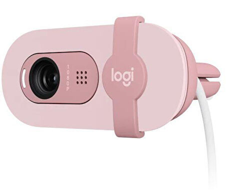 Logitech 960-001623 Brio 100 FHD Webcam,Pembe