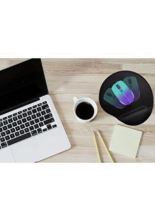 Inca IMPS-009 220*250*3mm Bilek destekli siyah