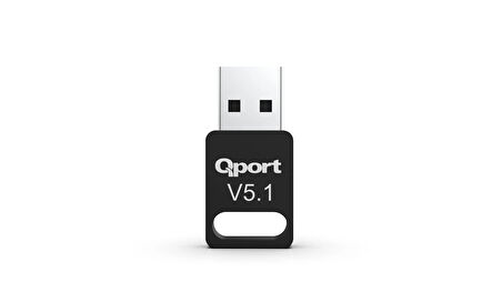 Qport Q-BLU5.1 Bluetooth 5.1 USB adaptör