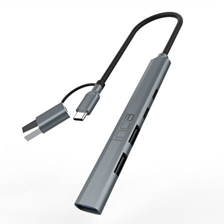 Inca IUTP-06T 15cm Tip-C+USB=1*USB3.0+2*USB2.0+