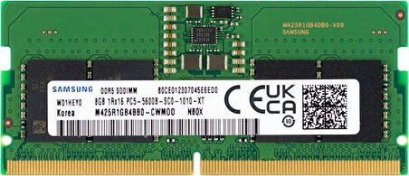 SAMSUNG 8 GB DDR5 5600 MHz SODIMM KUTUSUZ