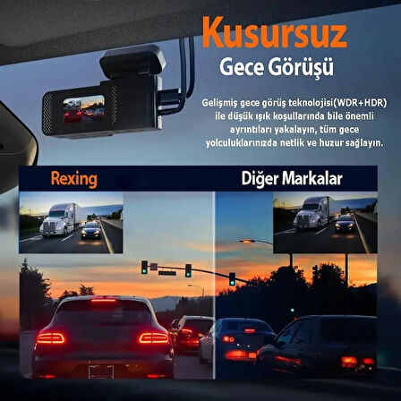 REXING C2 2K WIFI 32GB SD KART