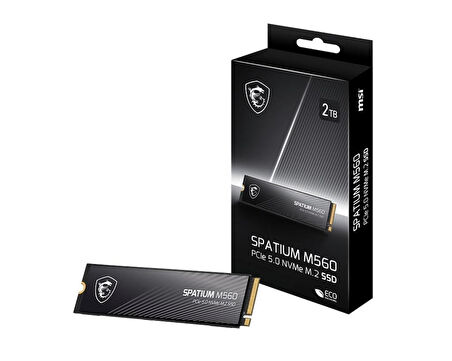 2TB MSI SPATIUM M560 PCIE 5.0 NVME M2 10300/8700MB/s