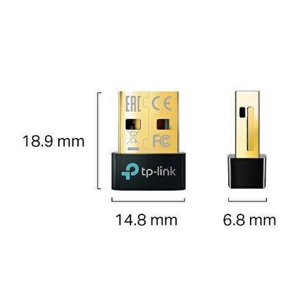 TP-Link UB500 Bluetooth 5.3 Nano USB Adaptör