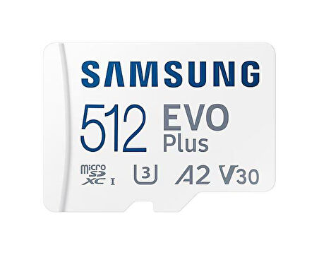 Samsung 512GB Micro SD EVOPlus MB-MC512SA/TR