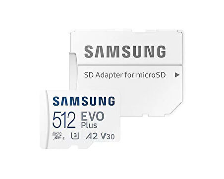 Samsung 512GB Micro SD EVOPlus MB-MC512SA/TR