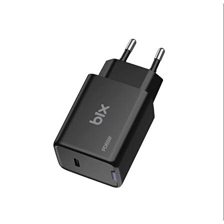 BİX BX1P65G-BK 65W ŞARJ ADAPTÖR (TYPE-C) Siyah PPS ÖZELLİKLİ