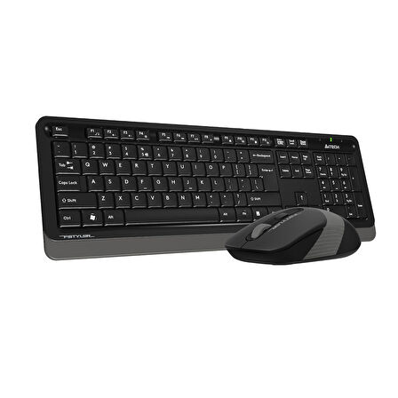 A4 TECH FG1010 KABLOSUZ STANDART GRİ Q KLAVYE MOUSE