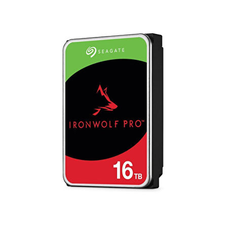 SEAGATE IRONWOLF PRO 16TB 7200RPM 256MB SATA3 6Gbit/sn ST16000NT001 NAS HDD
