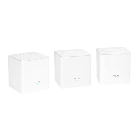 TENDA MW3 (3-PACK) AC1200 2.4 GHZ & 5 GHZ MESH WIFI INDOOR ACCESS POİNT/ROUTER