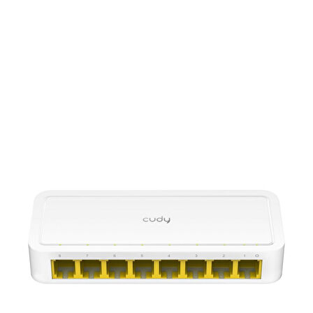CUDY FS108D 8 PORT 10/100 YONETILEMEZ DESKTOP SWITCH PLASTİK KASA