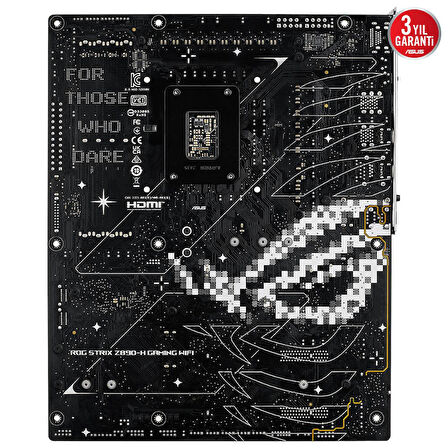 ASUS ROG STRIX Z890-H GAMING WIFI 4x DDR5 DP/HDMI 4x M.2 1x 2.5GLAN/WIFI7/BT USB4 1851P ANAKART