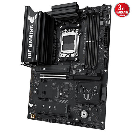 ASUS TUF GAMING B850-E WIFI 4xDDR5 HDMI+DP 3xM.2 AM5 ANAKART