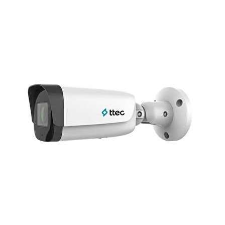 TTEC IPBP-2380L-MZ 2MP 2.8-12MM MOTORIZE 80MT DAHİLİ SES H265  IP67 SMART LED BULLET IP KAMERA