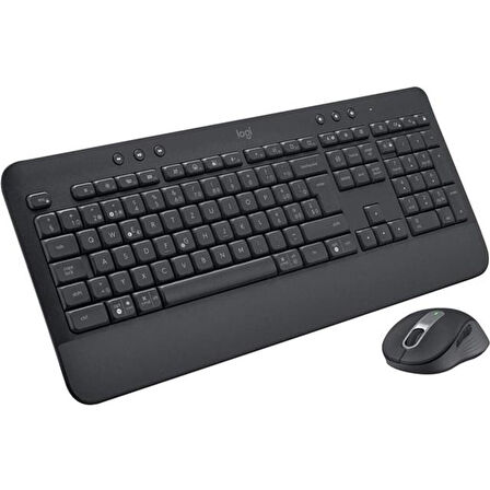 LOGITECH SIGNATURE MK650 TÜRKÇE KABLOSUZ KURUMSAL SİYAH 920-011000 Q KLAVYE+MOUSE