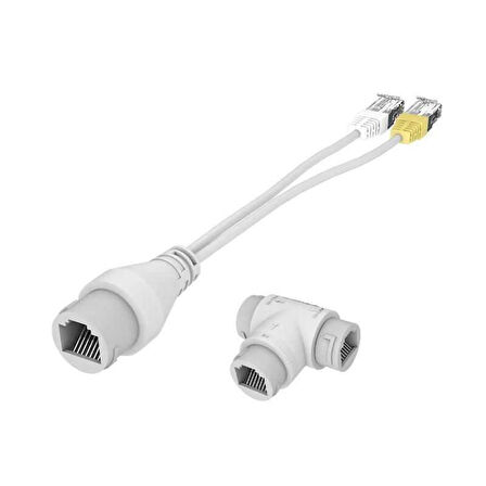 QPORT Q-SPLPOE1 2IN1 AG KONNEKTORU + 3 YOLLU POE SPLITTER